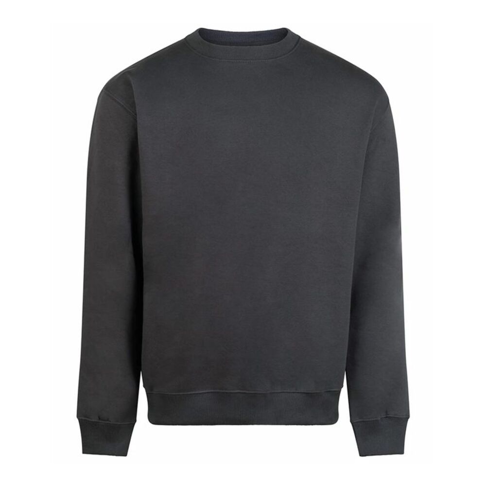 Awdis Mens Vision Heavyweight Sweatshirt / Solid Charcoal